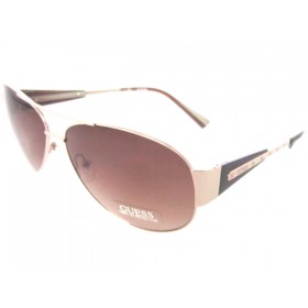 Mens Guess Designer Sunglasses, complete with case and cloth GU 6688 Gold-34